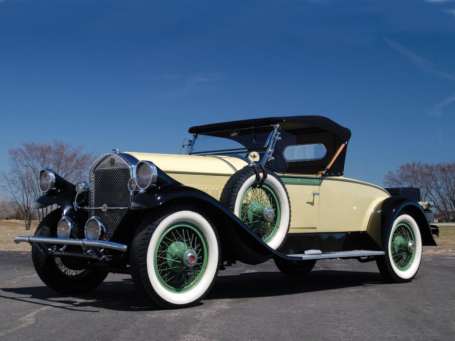  Pierce-Arrow Model 81 Rumbleseat Roadster 1928 года  (фото 16 из 18)